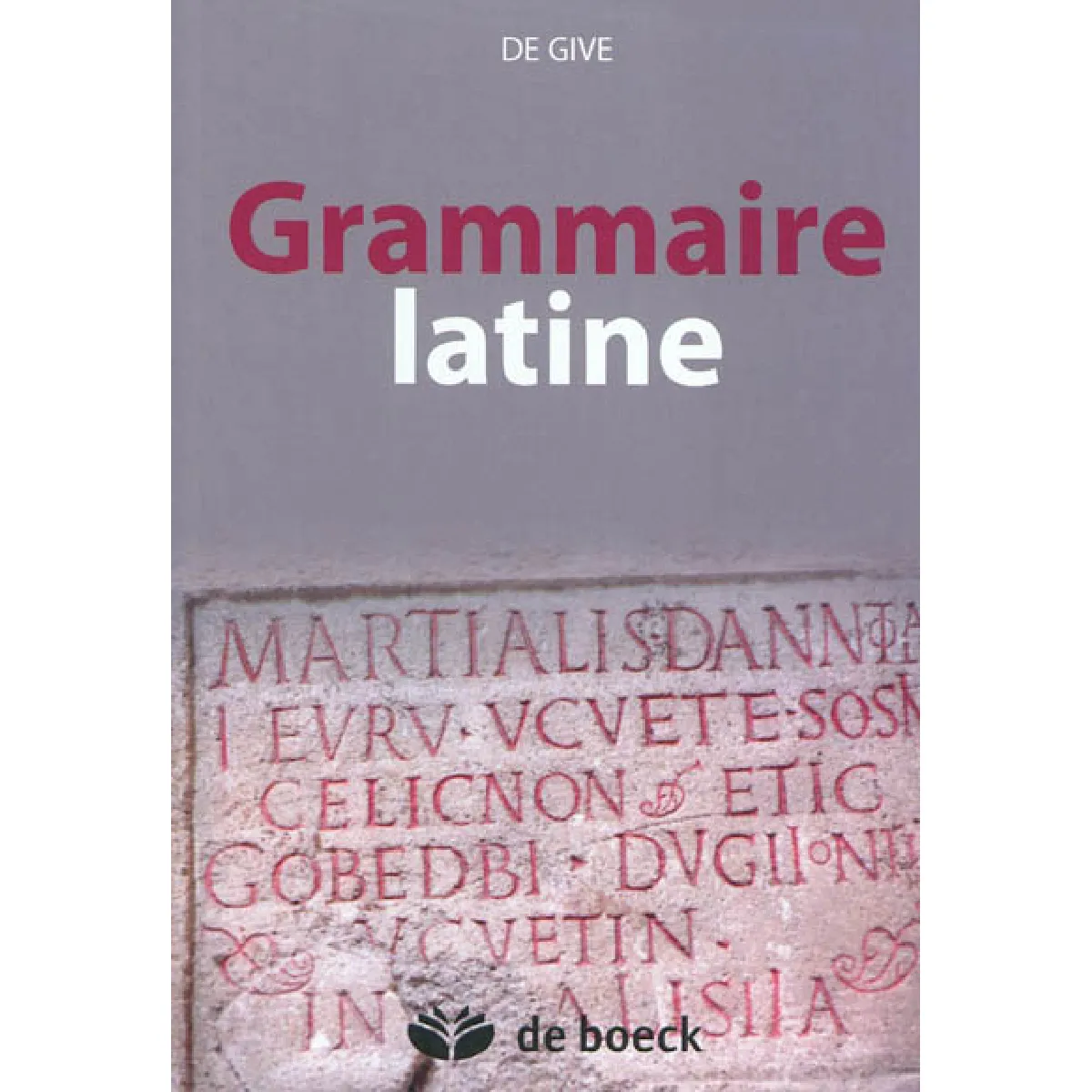 Acheter Grammaire latine État correct - 22,43 € Grammaire latine État correct N/A (Il ne s'agit pas d'une marque reconditionné disponible sur Rue du Commerce Seconde Vie