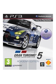 Gran Turismo 5 - Academy Edition Très bon état reconditionné disponible sur Darty