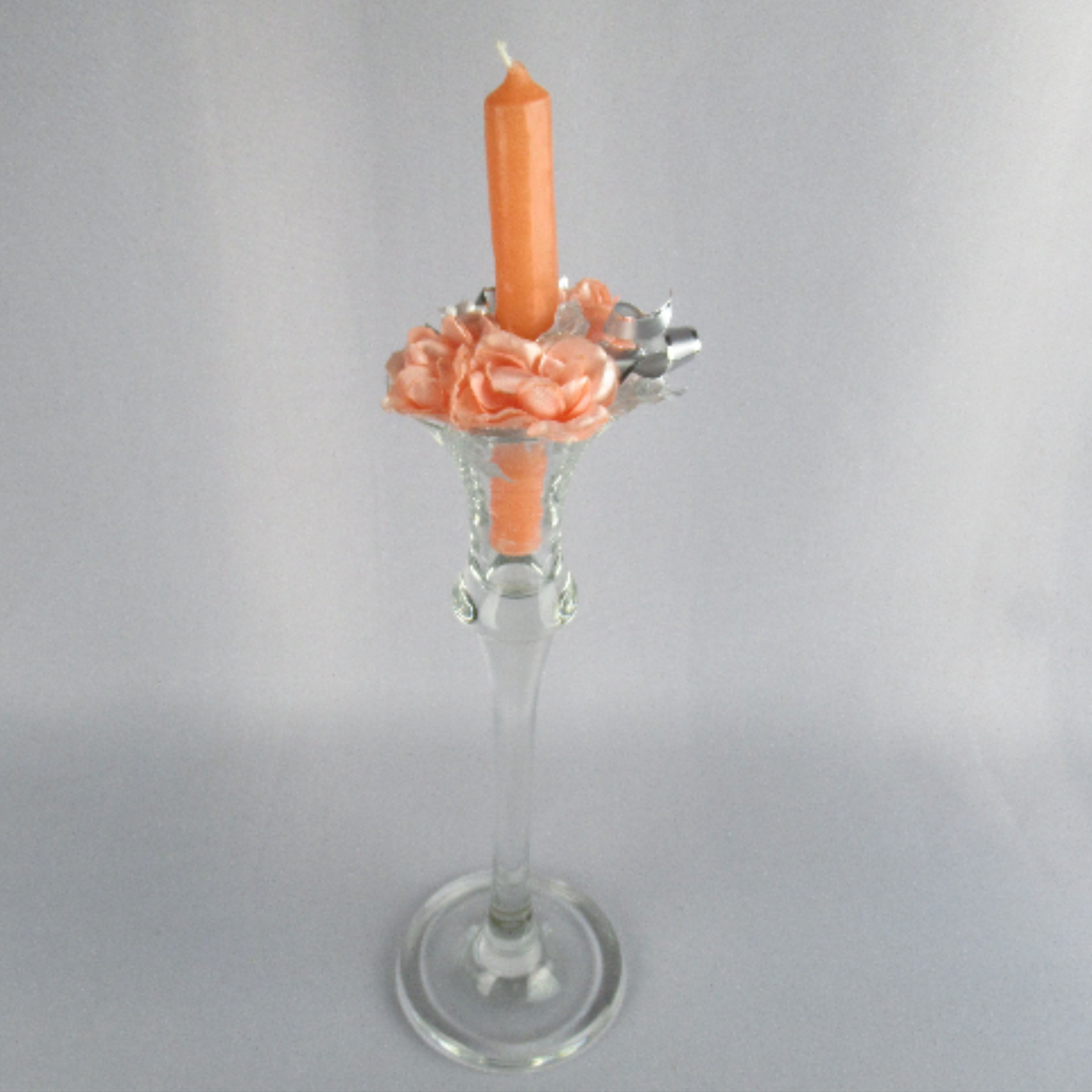 Voir photo 2 de Grand bougeoir en verre soufflé Grand bougeoir en verre soufflé reconditionné photo 2