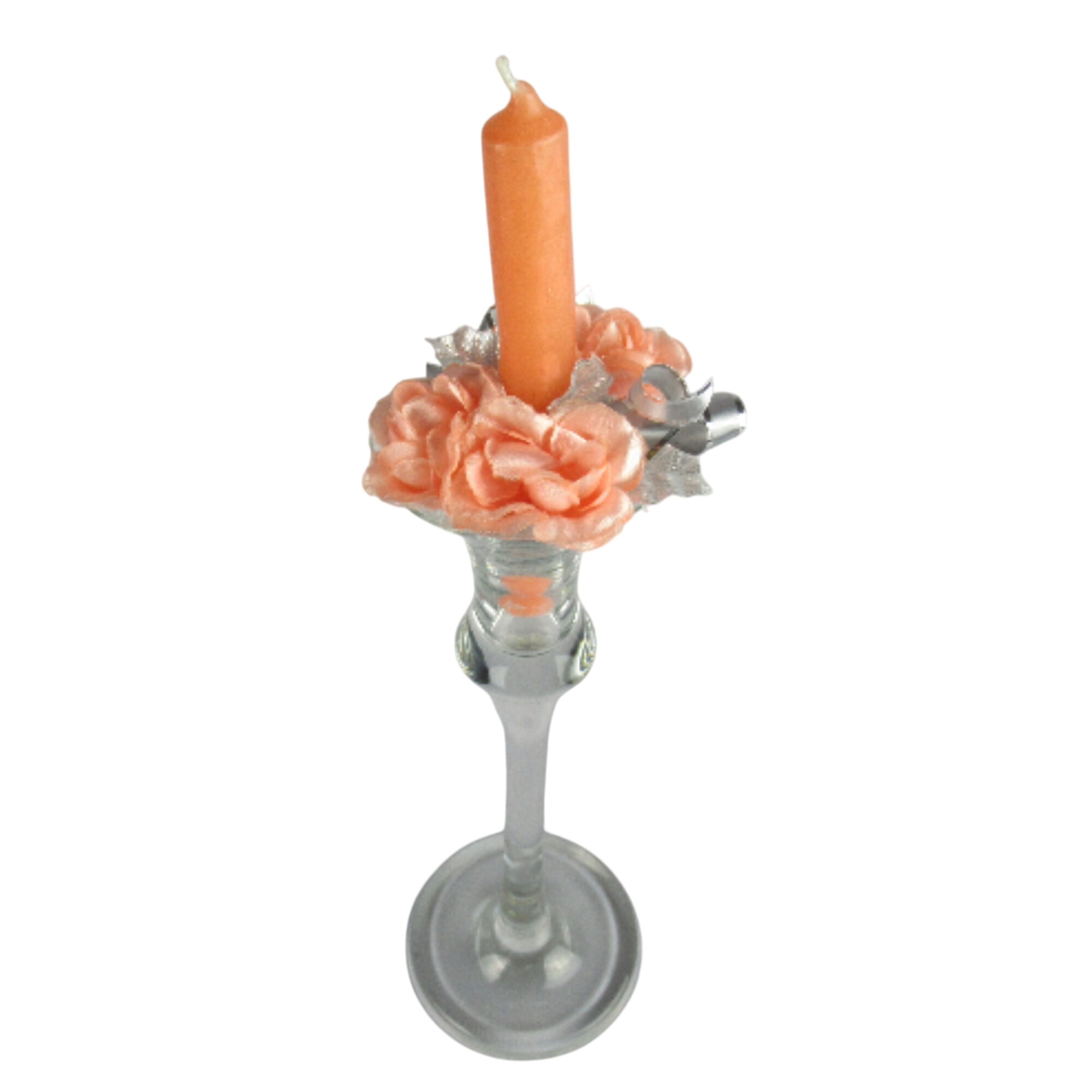 Grand bougeoir en verre soufflé - 35,00 € Grand bougeoir en verre soufflé reconditionné disponible sur Label Emmaüs