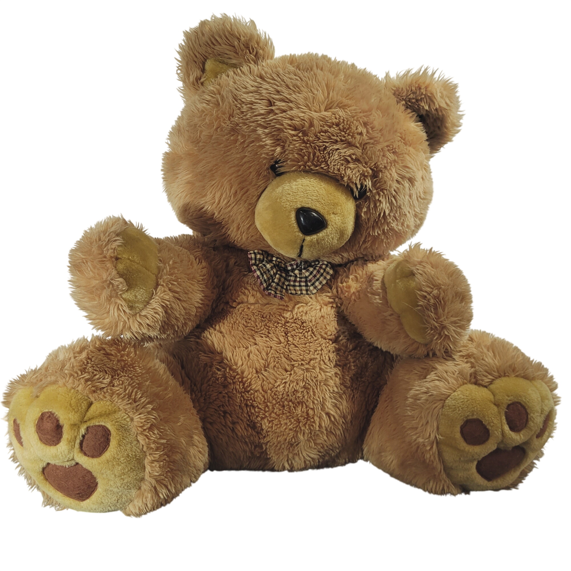 Grand ourson en peluche vintage - 12,60 € Grand ourson en peluche vintage reconditionné disponible sur Label Emmaüs
