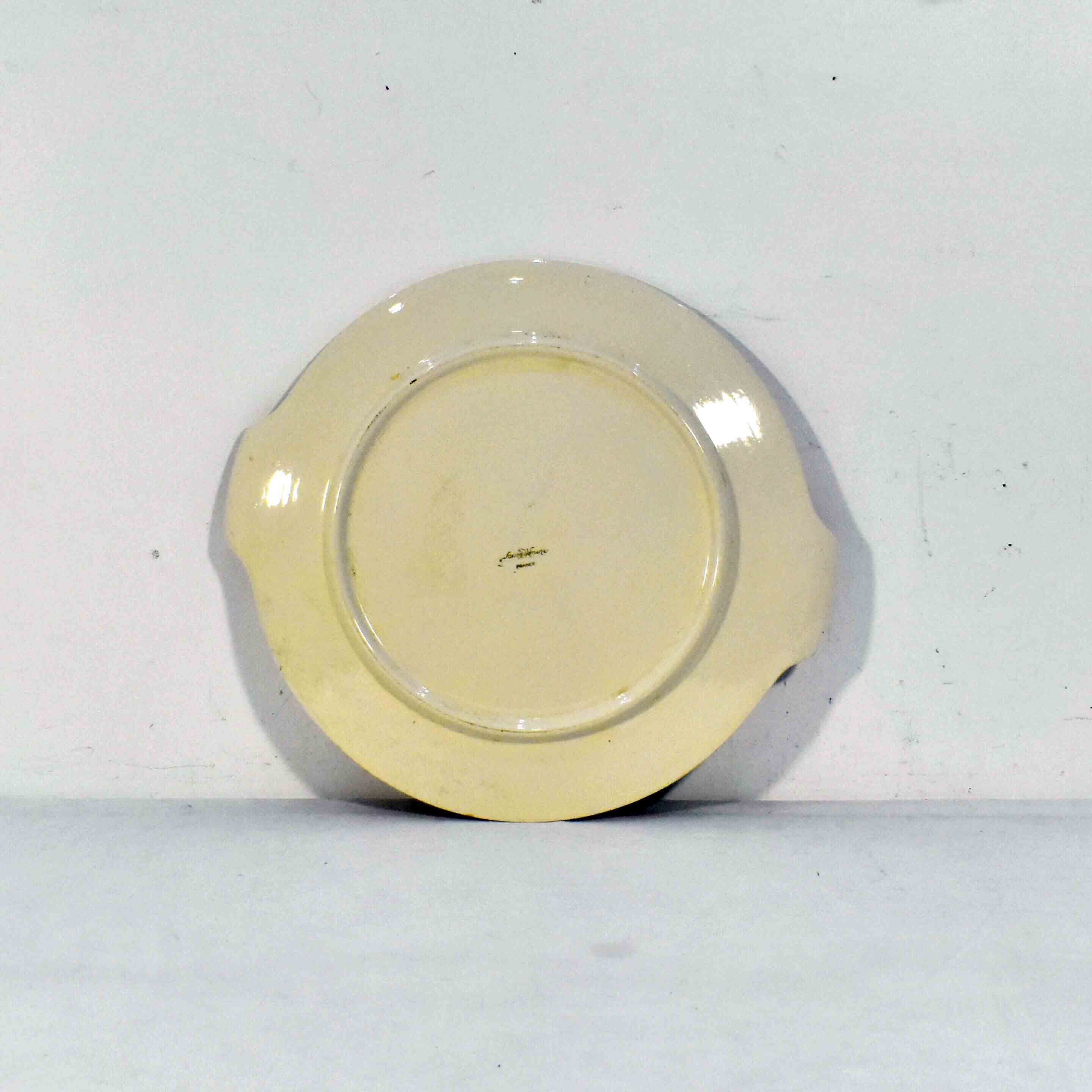 Voir photo 8 de Grand Plat à Tarte - Faïence Fine - Sarreguemines Grand Plat à Tarte - Faïence Fine - Sarreguemines reconditionné photo 8