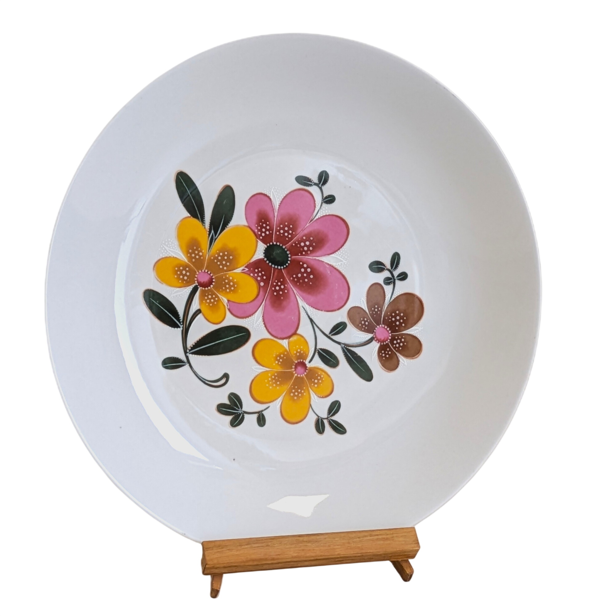 Acheter 🌸 Grand plat de présentation en porcelaine – Wunsiedel Bavaria (Ø32cm) Très bon état - 18,00 € 🌸 Grand plat de présentation en porcelaine – Wunsiedel Bavaria (Ø32cm) Très bon état reconditionné disponible sur Label Emmaüs