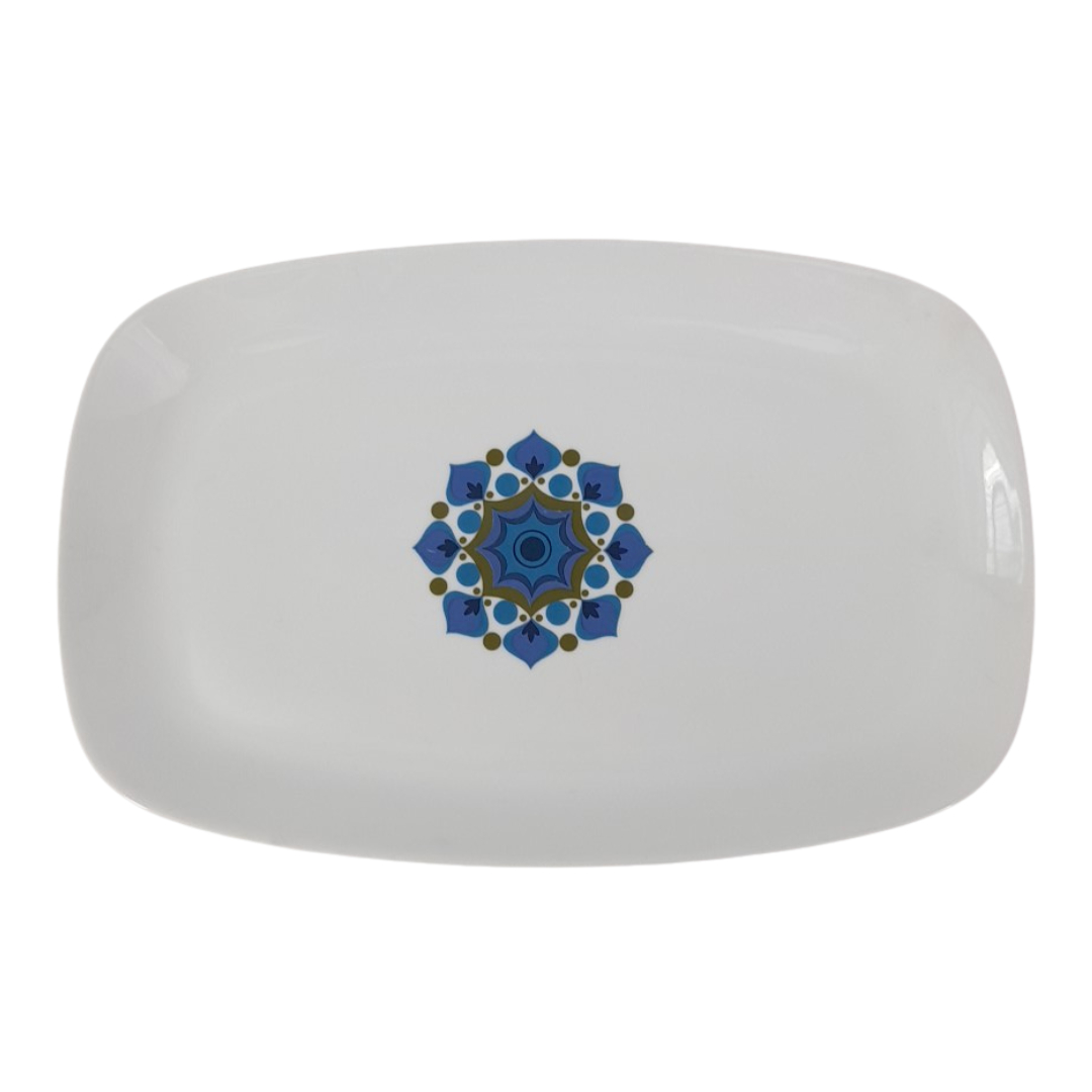 Voir photo 3 de Grand Plat de Service en Porcelaine Eschenbach (Bavaria) – Motif Rosace Vintage Grand Plat de Service en Porcelaine Eschenbach (Bavaria) – Motif Rosace Vintage Très bon état reconditionné photo 3