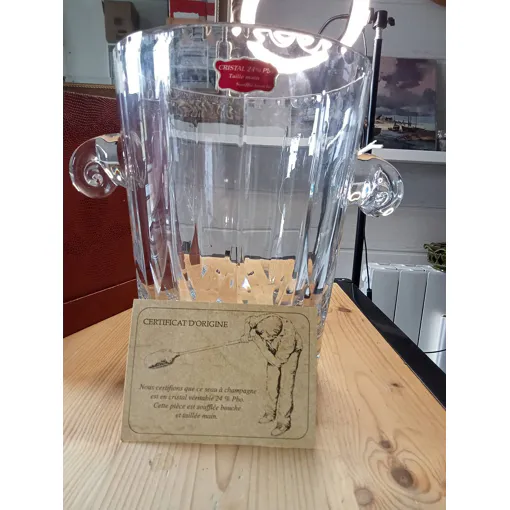 Grand Seau À Champagne Cristal De Lorraine occasion reconditionné disponible sur Rakuten