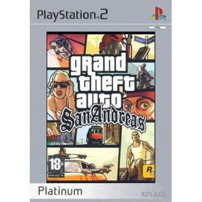 Grand Theft Auto San Andreas Platinum Ps2 Uk - [ Import Espagne ] État correct reconditionné disponible sur Fnac
