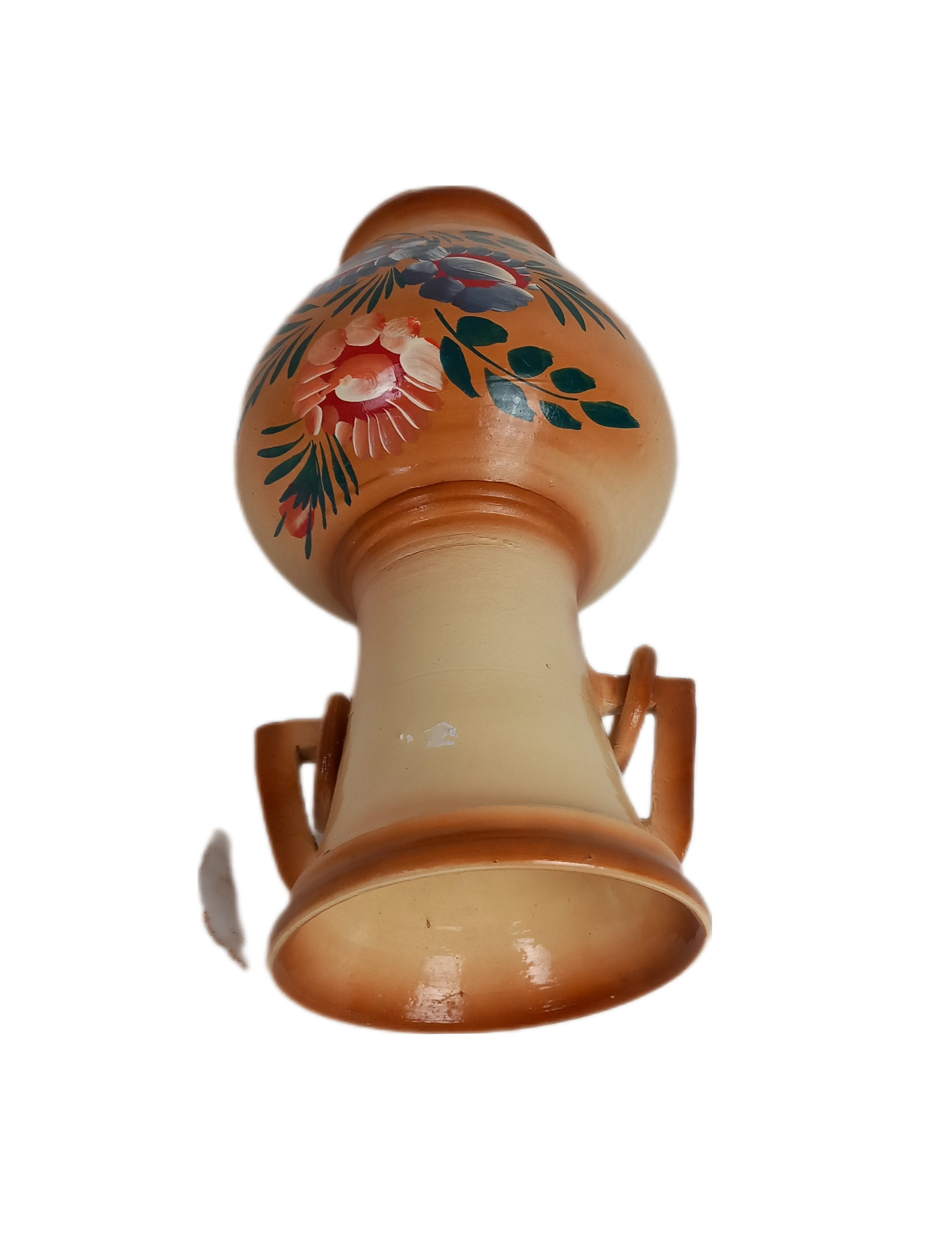 Voir photo 5 de Grand Vase Décore Fleur Vintage En Céramique Vernissé Grand Vase Décore Fleur Vintage En Céramique Vernissé Très bon état reconditionné photo 5