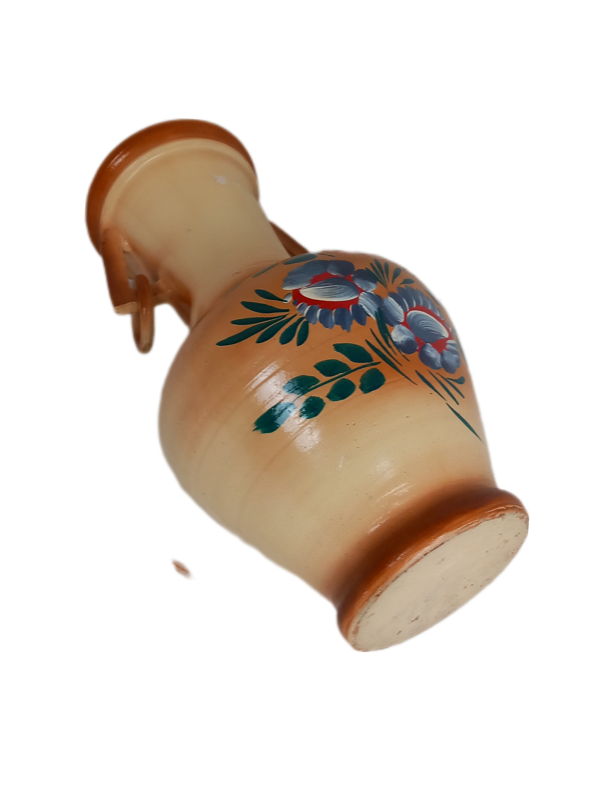 Voir photo 8 de Grand Vase Décore Fleur Vintage En Céramique Vernissé Grand Vase Décore Fleur Vintage En Céramique Vernissé Très bon état reconditionné photo 8