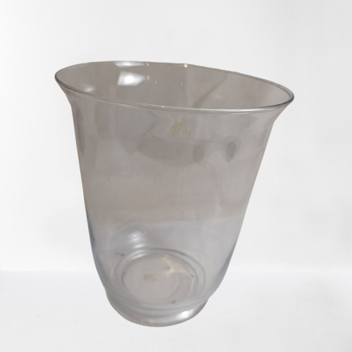 Voir photo 3 de Grand vase en verre Grand vase en verre Bon état reconditionné photo 3