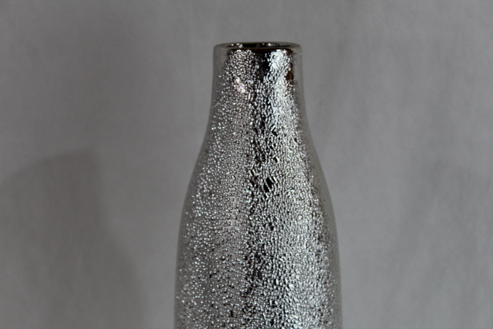 Voir photo 3 de Grand vase mosaïque pour fleurs en verre scitillant Grand vase mosaïque pour fleurs en verre scitillant Parfait état reconditionné photo 3