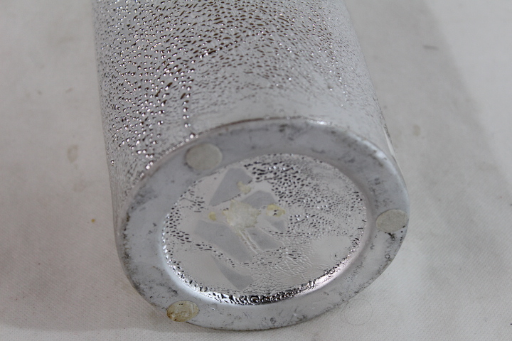 Voir photo 4 de Grand vase mosaïque pour fleurs en verre scitillant Grand vase mosaïque pour fleurs en verre scitillant Parfait état reconditionné photo 4