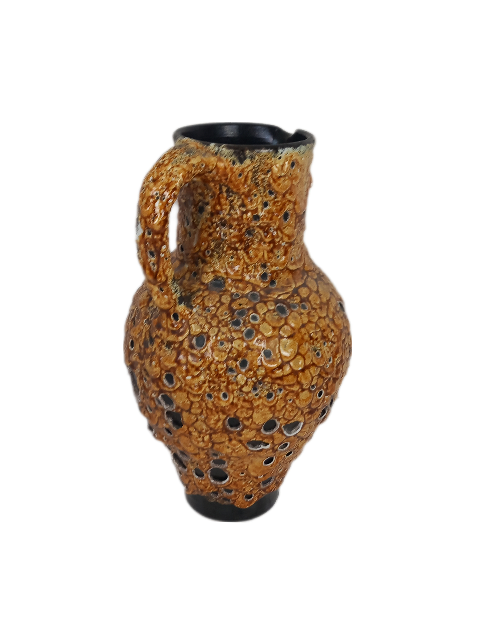 Voir photo 2 de Grand Vase Vintage En Céramique Grand Vase Vintage En Céramique Très bon état reconditionné photo 2