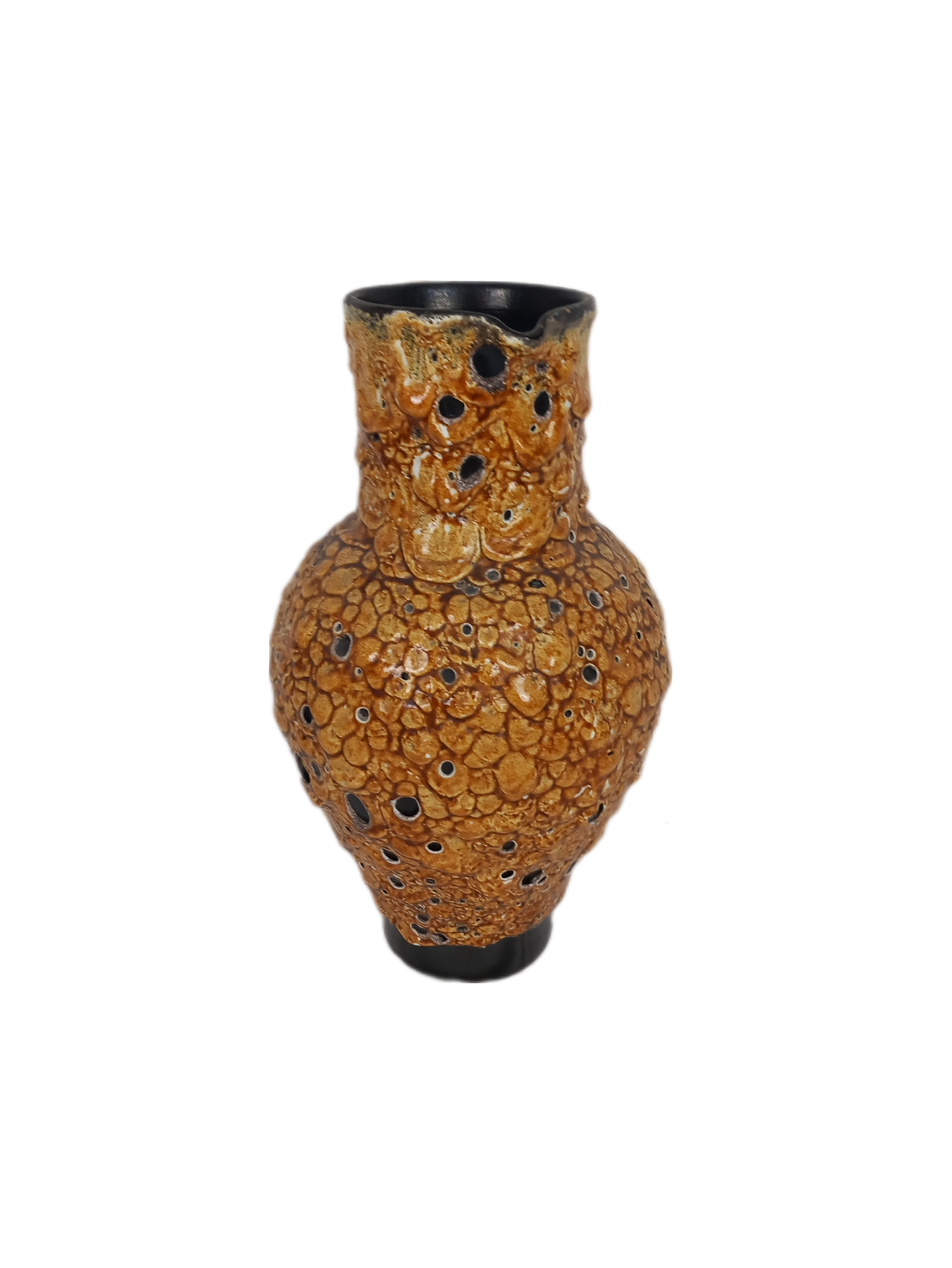 Voir photo 4 de Grand Vase Vintage En Céramique Grand Vase Vintage En Céramique Très bon état reconditionné photo 4