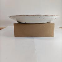 Voir photo 10 de Grande assiette ancienne en faïence décor floral polychrome – 33,4 cm vintage Grande assiette ancienne en faïence décor floral polychrome – 33,4 cm vintage reconditionné photo 10