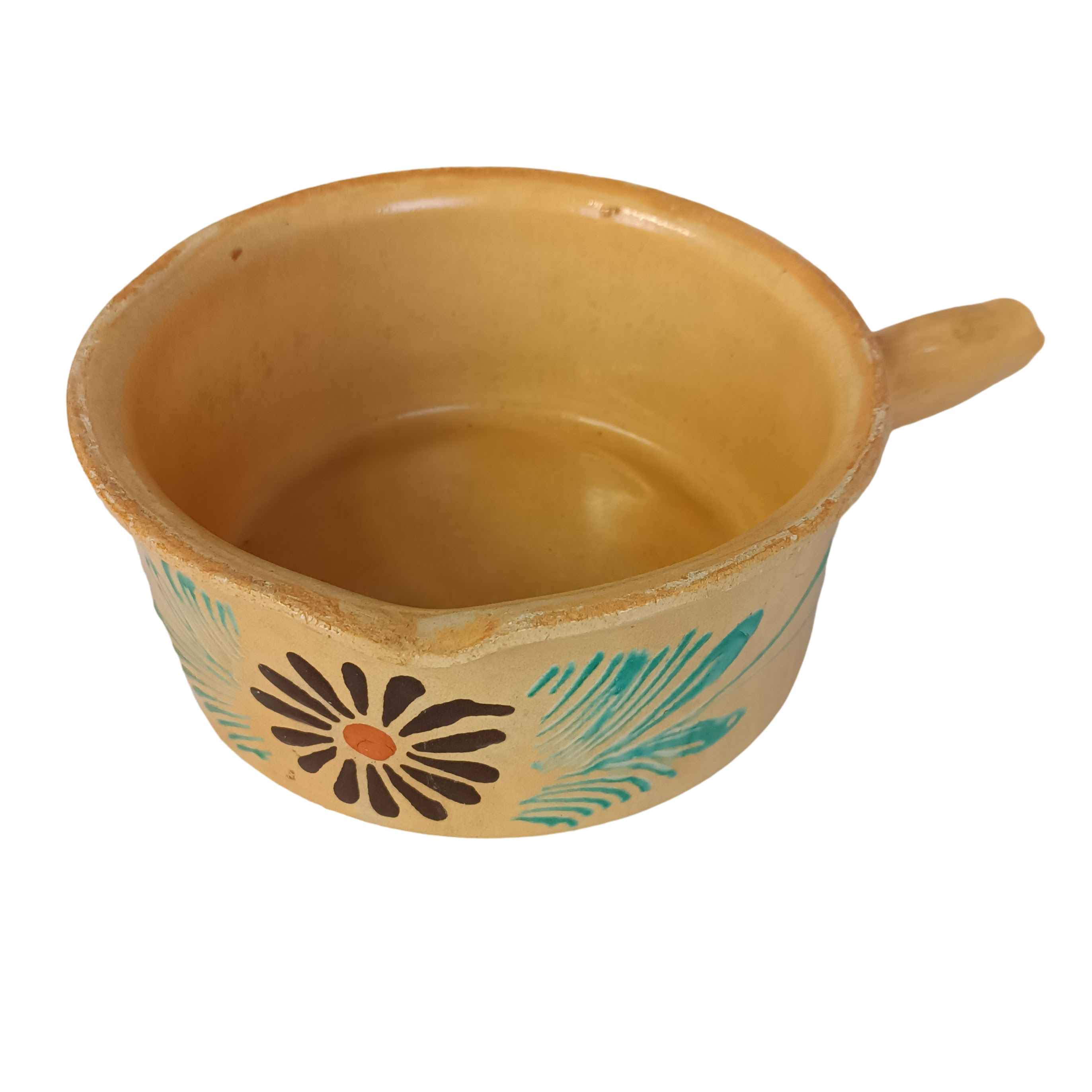 Acheter Grande casserole / poêlon en poterie vernissée de Soufflenheim / Alsace État correct - 10,85 € Grande casserole / poêlon en poterie vernissée de Soufflenheim / Alsace État correct reconditionné disponible sur Label Emmaüs