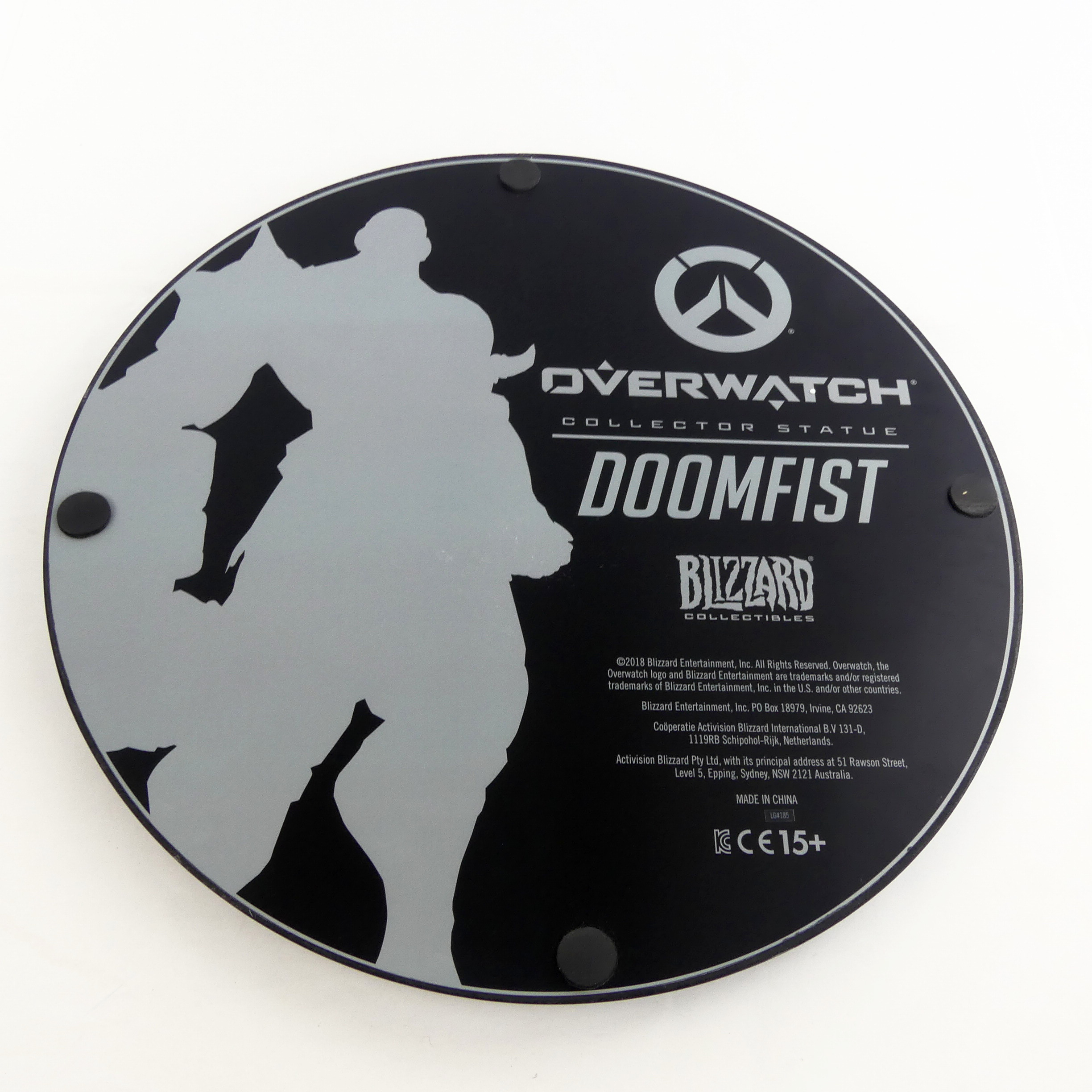 Voir photo 15 de Grande figurine Overwatch : Doomfist 33 cm - 2018 Grande figurine Overwatch : Doomfist 33 cm - 2018 reconditionné photo 15