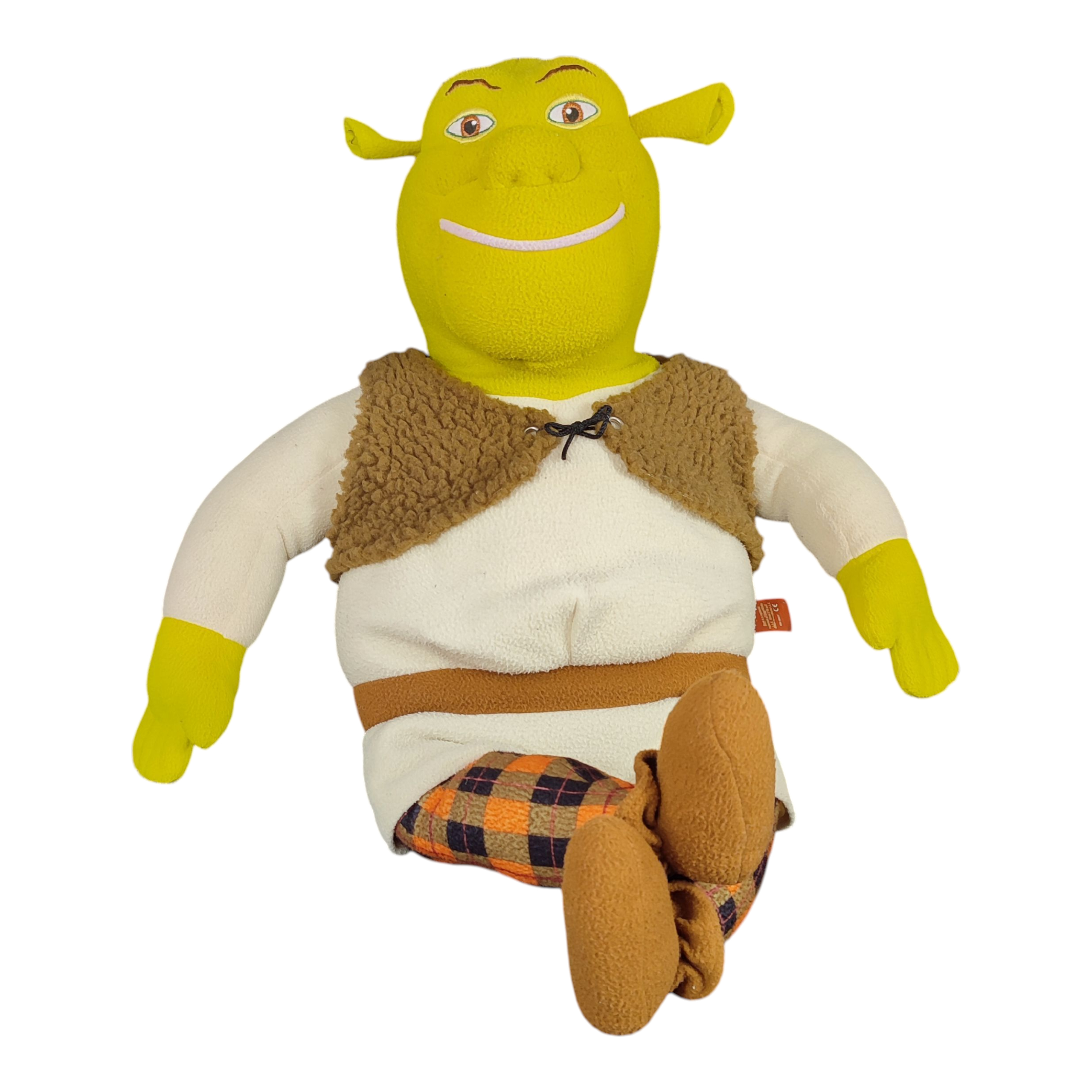 Grande peluche SHREK 2 (2004) - 70 cm État correct - 15,00 € Grande peluche SHREK 2 (2004) - 70 cm État correct reconditionné disponible sur Label Emmaüs