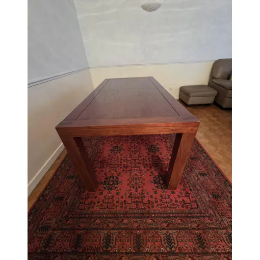 Grande table de salle à manger en bois massif ¿ 10 personnes ¿ rallonge incluse Bon état reconditionné disponible sur Rakuten