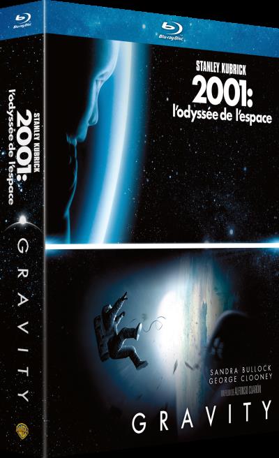 Gravity + 2001, l'odyssée de l'espace Coffret Blu-Ray État correct - 21,36 € Gravity + 2001, l'odyssée de l'espace Coffret Blu-Ray État correct reconditionné disponible sur Fnac