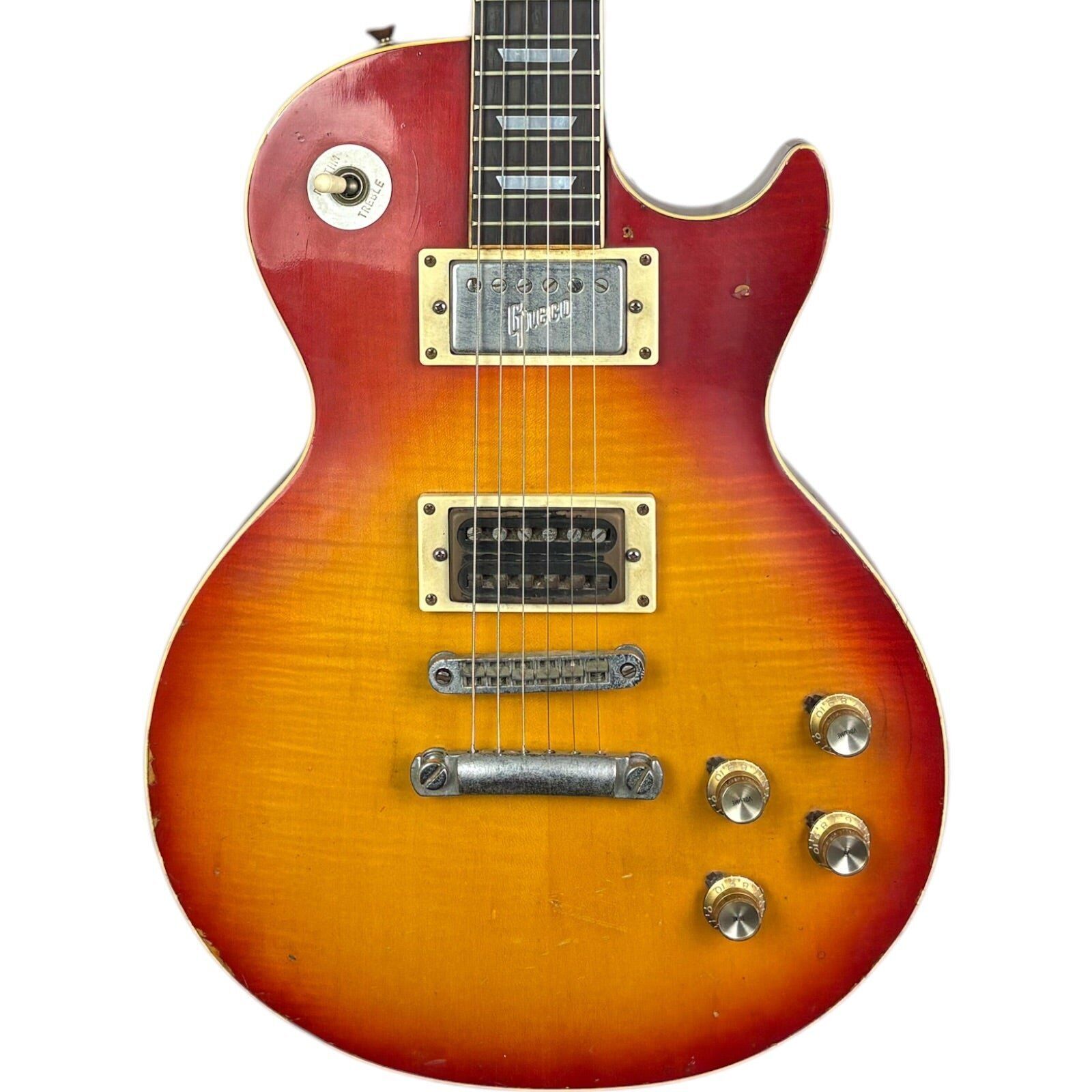 Greco EG Les Paul Custom années 1970 - Cherry Sunburst Cherry Sunburst Bon état reconditionné disponible sur Refurbed | Dero
