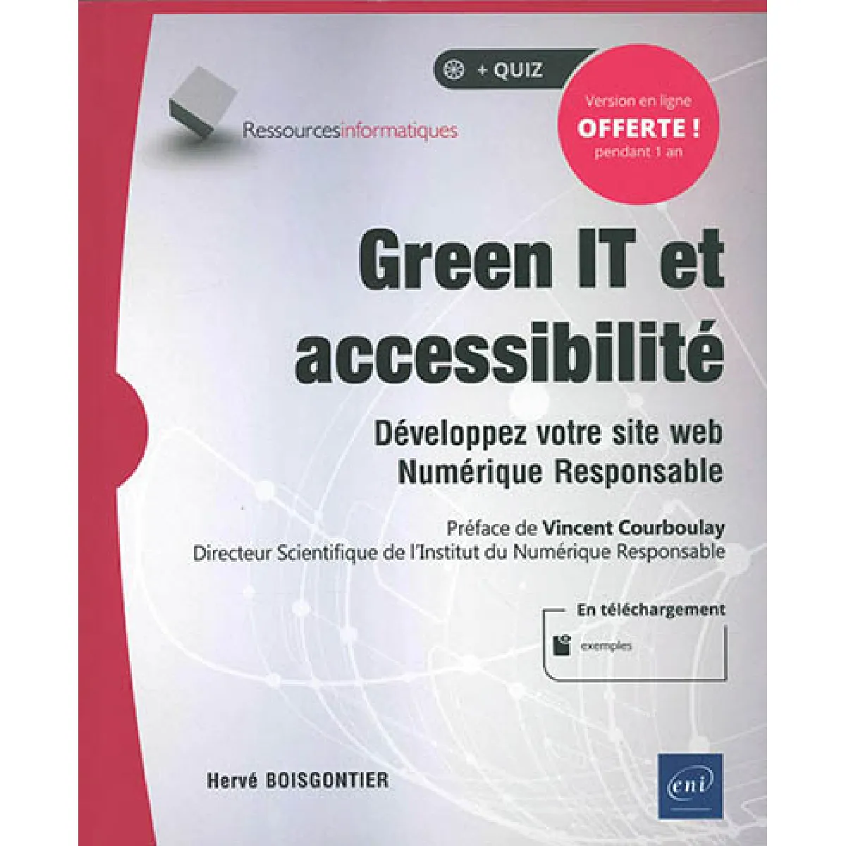 Acheter Green IT et accessibilité : développez votre site web numérique responsable État correct - 12,47 € Green IT et accessibilité : développez votre site web numérique responsable État correct N/A (Il ne s'agit pas d'une marque reconditionné disponible sur Rue du Commerce Seconde Vie