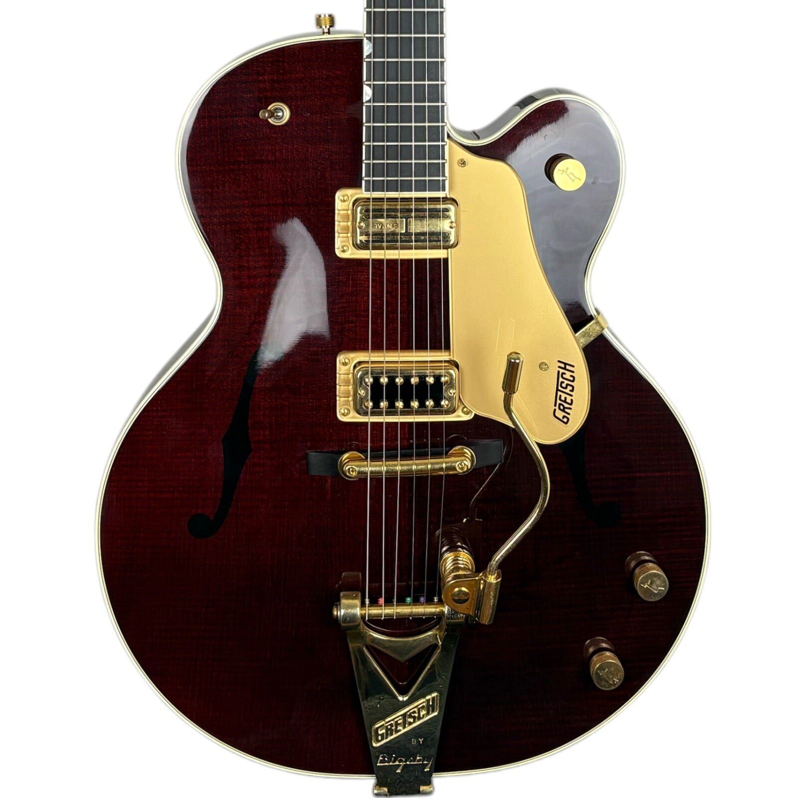 Gretsch G6122-1959 Chet Atkins Country Gentleman 2007 - Dark Cherry cerise Bon état reconditionné disponible sur Refurbed | Dero