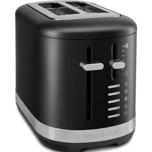 Grille-pain à contrôle manuel KitchenAid 5KMT2109EBM 980 W Noir réglisse État correct KitchenAid reconditionné disponible sur Fnac