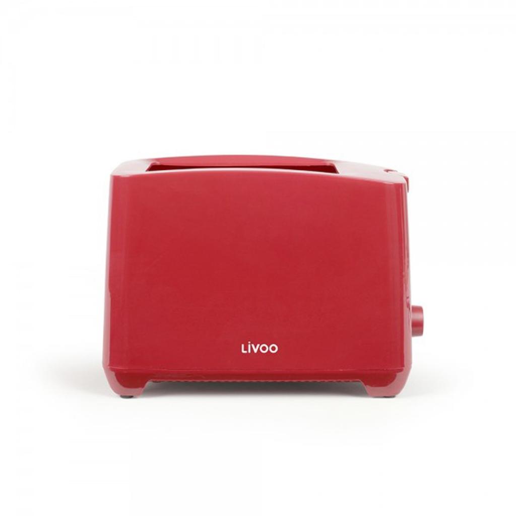 Grille pain Livoo - Grille-pain 2 fentes DOD162RC fentes - Rouge Reconditionné Livoo reconditionné disponible sur Backmarket