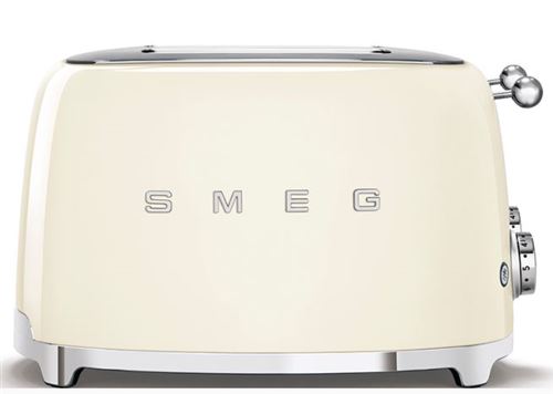 Grille-pain Smeg TSF03 950 W 4 fentes Toaster Crème État correct Smeg reconditionné disponible sur Fnac