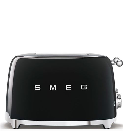 Grille-pain Smeg TSF03 950 W 4 fentes Toaster Noir État correct Smeg reconditionné disponible sur Fnac
