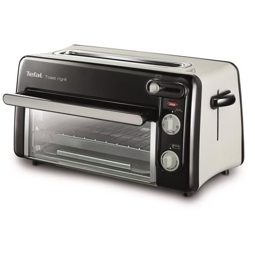 Grille-pain Tefal Toast'n Grill TL600830 1300 W Noir et Gris État correct Tefal reconditionné disponible sur Fnac
