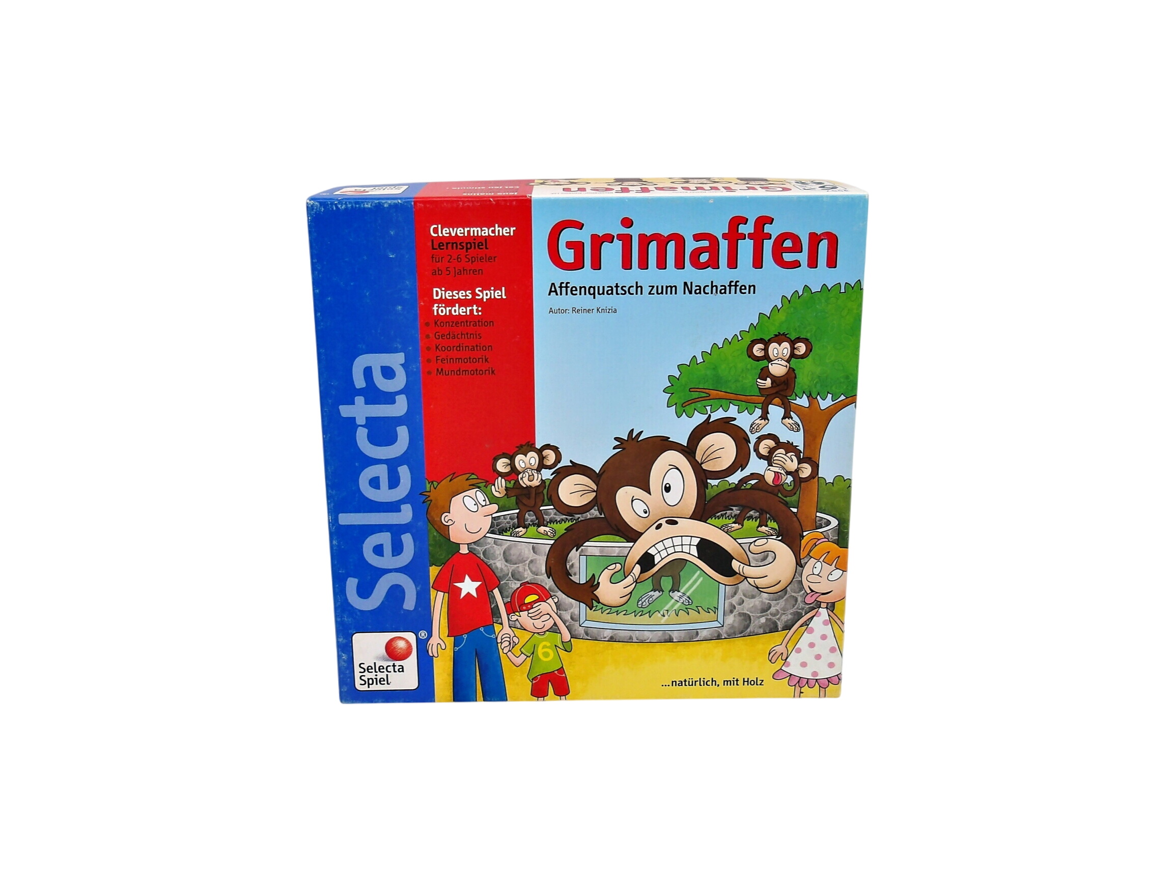 Acheter Grimaffen - Jeu de grimaces Parfait état - 11,20 € Grimaffen - Jeu de grimaces Parfait état reconditionné disponible sur Label Emmaüs