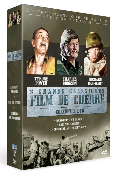 Guérillas aux Philippines - Baïonnette au canon - Raid sur Entebbe Coffret 3 DVD État correct reconditionné disponible sur Fnac