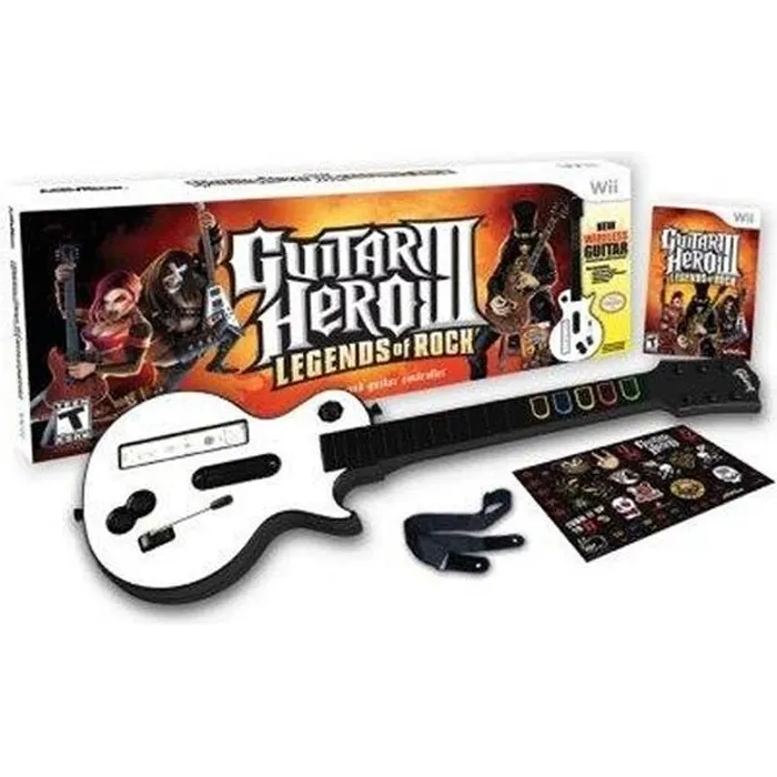 GUITAR HERO 3 Légendes du Rock (Guitare + Jeu) / J Reconditionné reconditionné disponible sur Cdiscount Seconde Vie | Dero