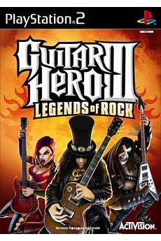 Guitar Hero 3 Legends of Rock Bon état - 11,95 € Guitar Hero 3 Legends of Rock Bon état Activision reconditionné disponible sur Darty