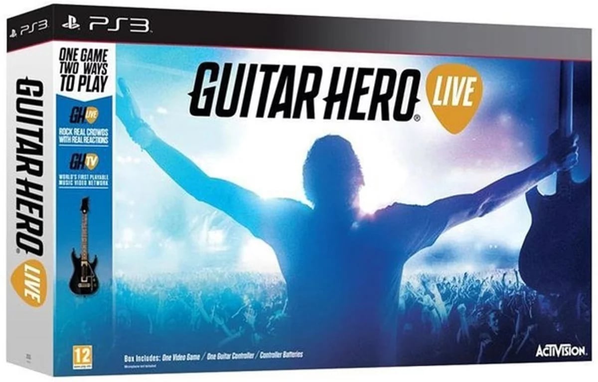 Guitar Hero Live (PS3) JEU ET GUITARE - Excellent état Parfait état Sony reconditionné disponible sur Pixmania | Dero