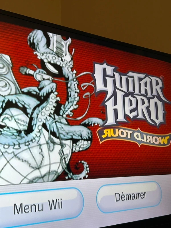 Voir photo 8 de Guitar Hero World Tour Wii complet avec notice jeu testé compatible Wii U Guitar Hero World Tour Wii complet avec notice jeu testé compatible Wii U Très bon état reconditionné photo 8