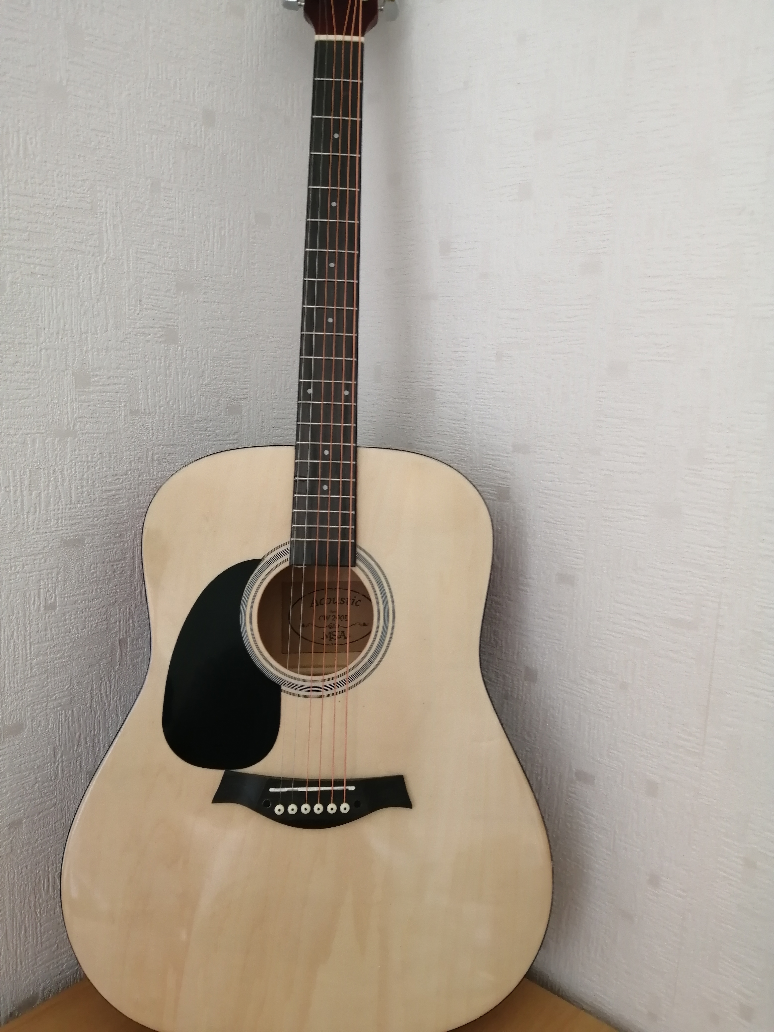 Guitare acoustique MSA CW 200 pour gaucher Très bon état reconditionné disponible sur Zic Ethic | Dero