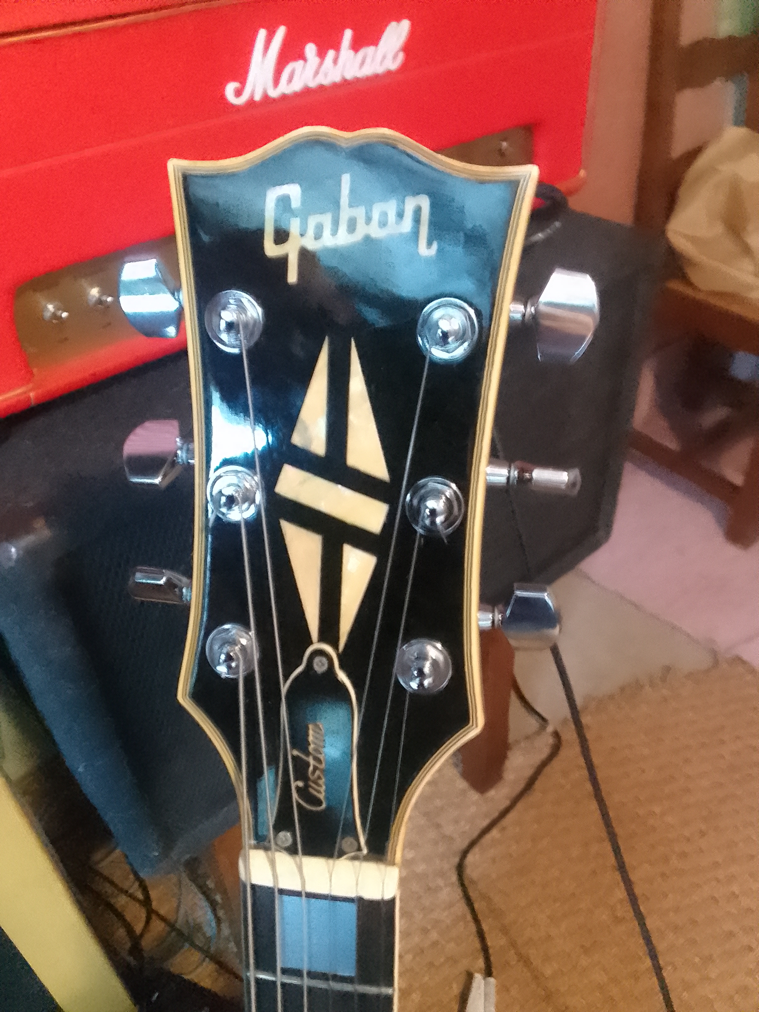 Guitare électrique Gaban Lespaul Custom État correct reconditionné disponible sur Zic Ethic