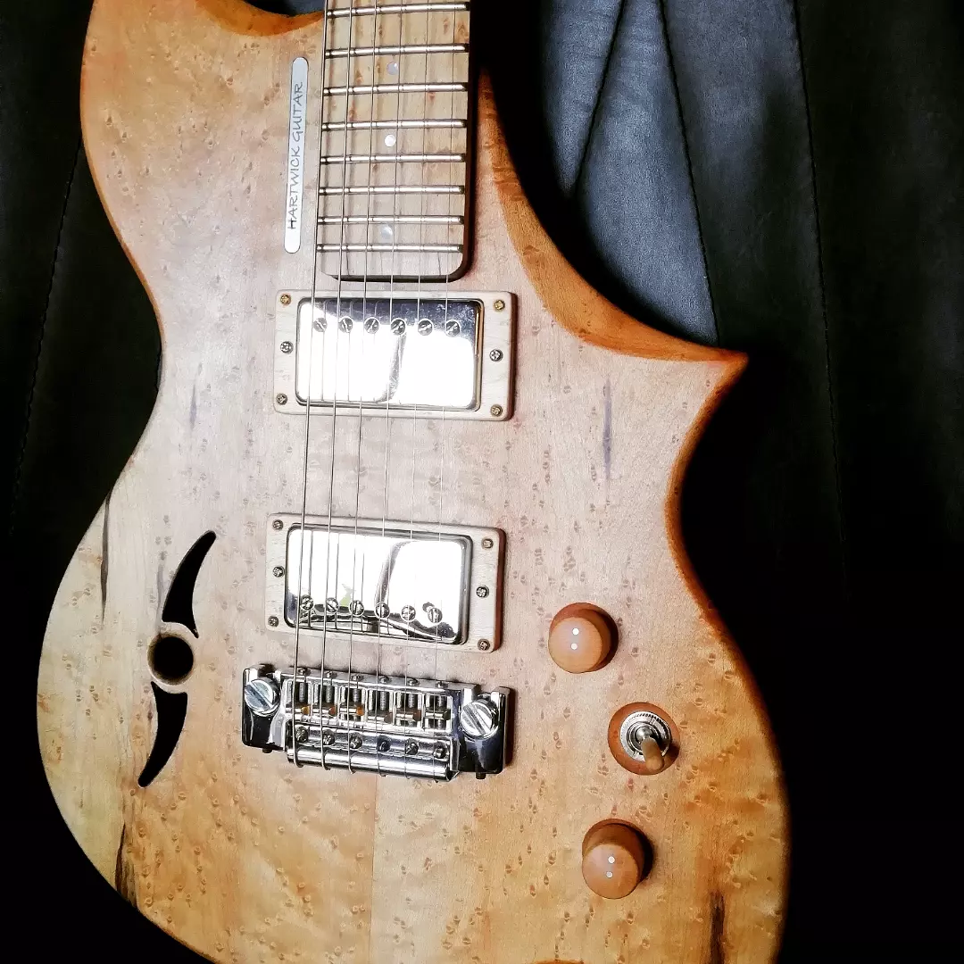 Guitare électrique luthier Hartwick Guitar Très bon état reconditionné disponible sur Zic Ethic