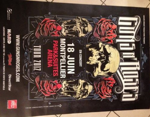 Guns N' Roses - 80x120 cm - AFFICHE / POSTER État correct reconditionné disponible sur Fnac