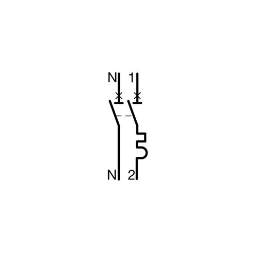 Hager   Disjoncteur 1P plus N 3kA C10A 1 Module   MFN710 État correct Hager reconditionné disponible sur Fnac | Dero
