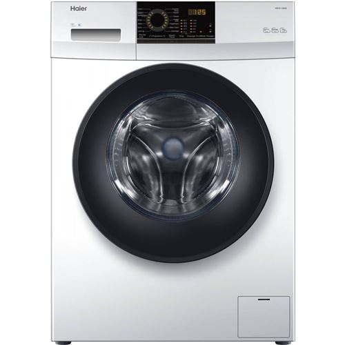 Haier HW70-14829 - Machine à laver - largeur : 59.5 cm - profondeur : 46 cm - hauteur : 85 cm - chargement frontal - 45 litres - 7 kg - 1400 tours/min - blanc État correct Haier reconditionné disponible sur Fnac