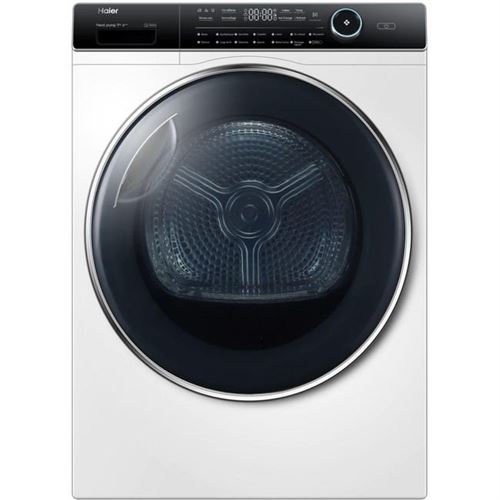 Haier I-Pro Series 7 HD90-A3979 - Sèche-linge - Niche - largeur : 59.5 cm - profondeur : 64 cm - hauteur : 84.5 cm - chargement frontal - blanc/noir État correct N/A reconditionné disponible sur Fnac