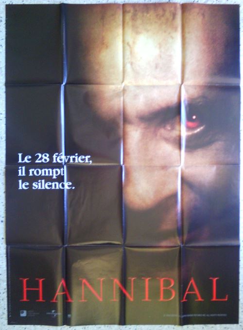 Hannibal AFFICHE CINEMA ORIGINALE État correct - 38,99 € Hannibal AFFICHE CINEMA ORIGINALE État correct N/A reconditionné disponible sur Fnac