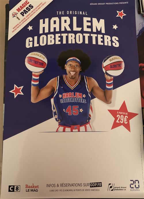 Acheter Harlem Globetrotters - The Original / Basket - 40x60cm - Affiche État correct - 13,99 € Harlem Globetrotters - The Original / Basket - 40x60cm - Affiche État correct reconditionné disponible sur Fnac