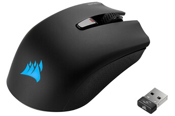 HARPOON RGB Wireless Black - Souris gaming sans fil - 10 000 dpi Très bon état Corsair reconditionné disponible sur Darty