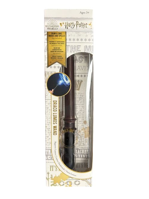 Harry Potter baguette draco lumos 20 cm - Réplique officielle État correct reconditionné disponible sur Fnac