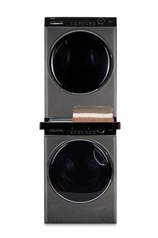 HASTKU10FB - Kit de superposition noir Très bon état Haier reconditionné disponible sur Darty