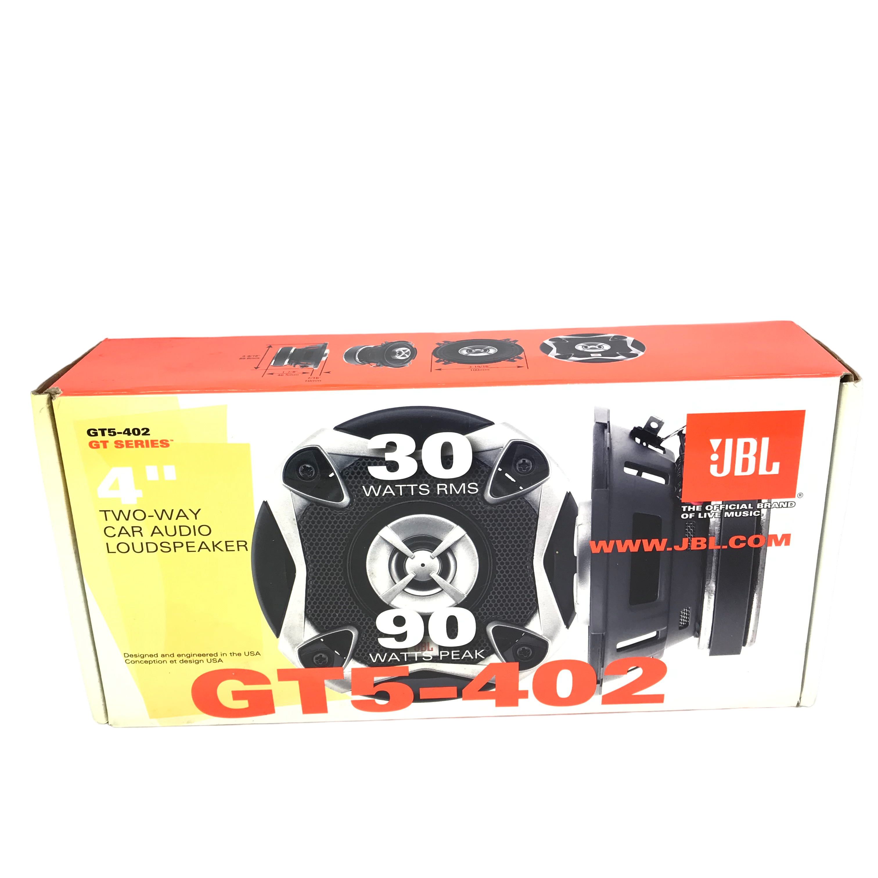 Haut-parleurs de voiture JBL GT5-402 NEUF Parfait état - alternatives disponibles sur Dero Haut-parleurs de voiture JBL GT5-402 NEUF Parfait état reconditionné (offre indisponible)